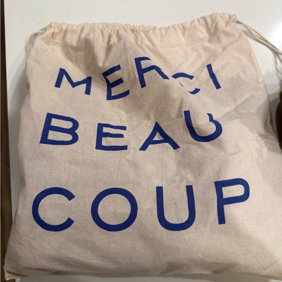 Clare V Turnlock  Louis Crossbody Oat Suede - Picture 9 of 9